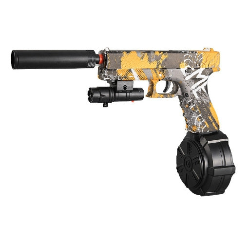 Toy Gun Electric Continuous Hair Crystal Boy Graffiti Gun